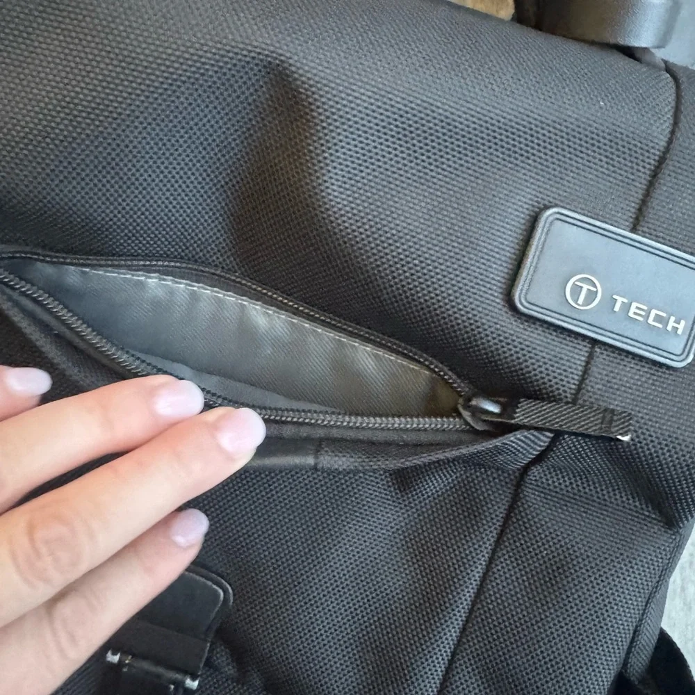 TUMI TECH BLACK COMPUTER TRAVEL BACKPACK
